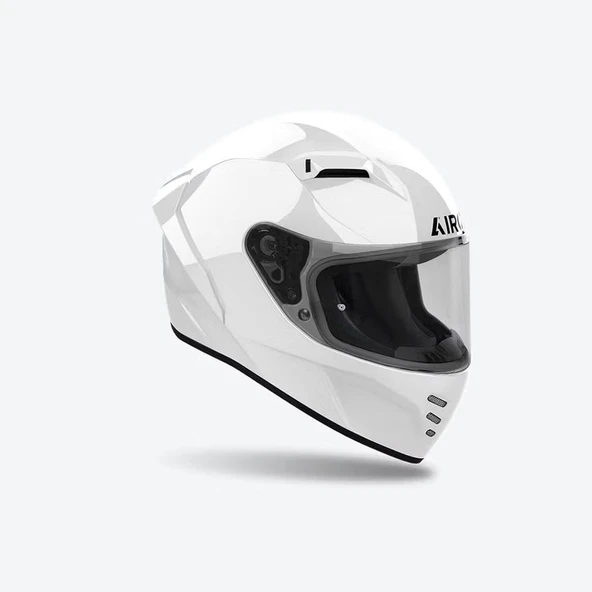 AIROH CONNOR COLOR WHITE GLOSS KASK - Resim 2
