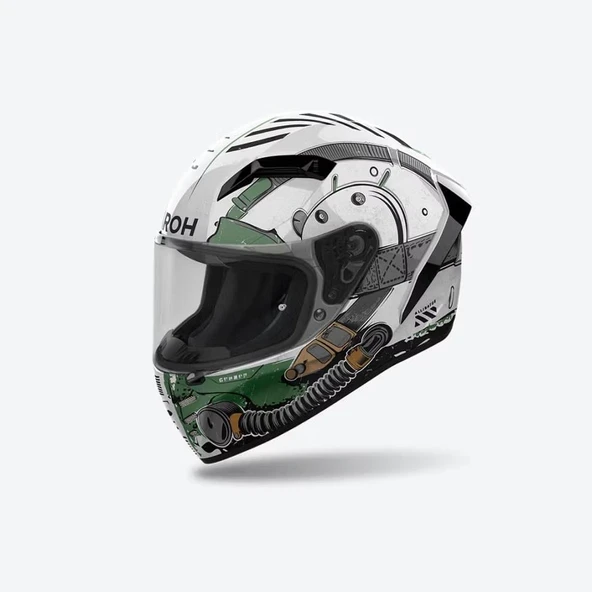 AIROH CONNOR ALLIGATOR GLOSS KASK ürün görseli