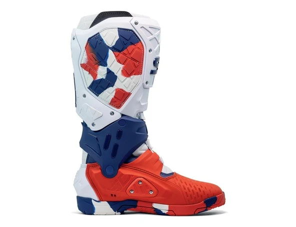 SIDI CROSSAIR X WHITE NAVY RED - Resim 2