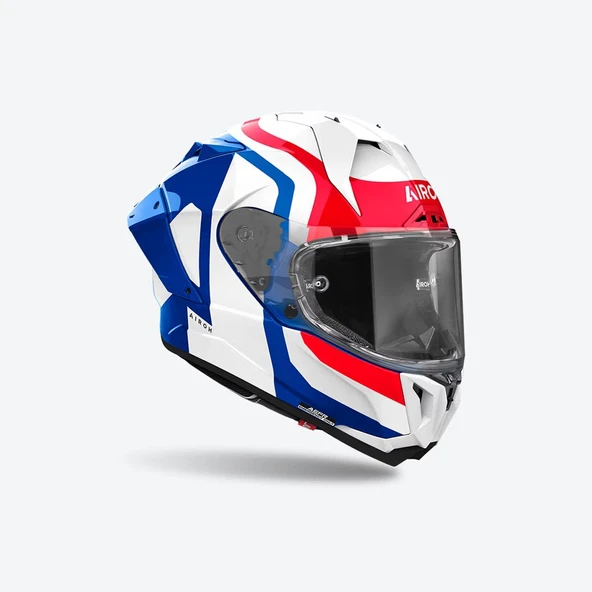 Aıroh Gp 800 Competıtıon Blue-Red Gloss Kask - Resim 2