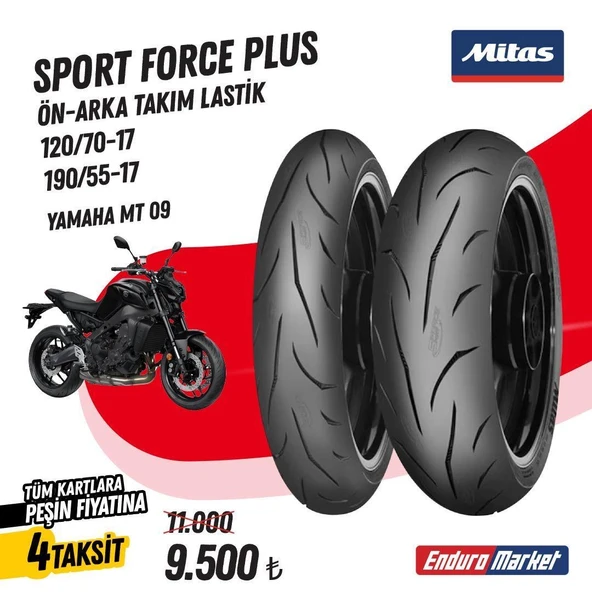 HONDA CB 1000 R MİTAS SPORT FORCE + LASTİK TAKIMI ürün görseli