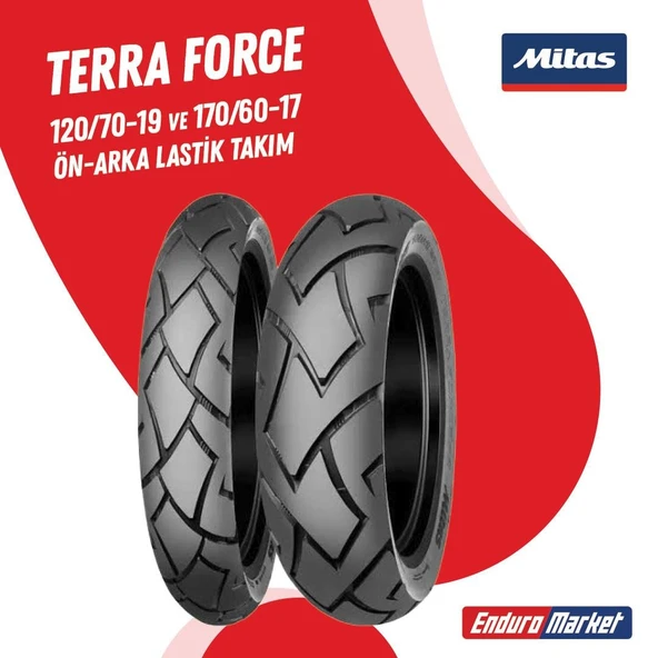MİTAS BMW 1200 GS MİTAS TERRA FORCE LASTİK  SET ürün görseli