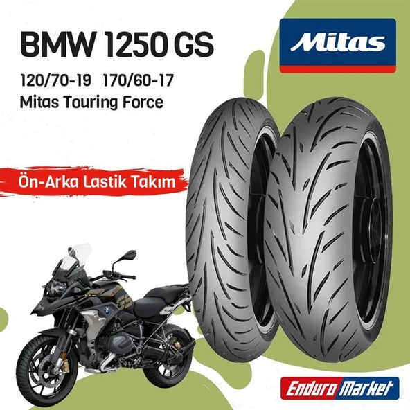 BMW R 1250 GS MİTAS TOURING FORCE LASTİK TAKIMI - Resim 2