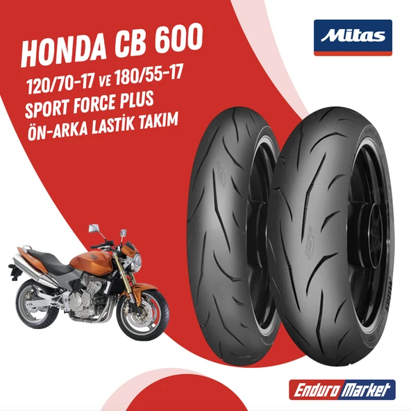 HONDA CB 600 MİTAS SPORT FORCE + LASTİK TAKIMI ürün görseli