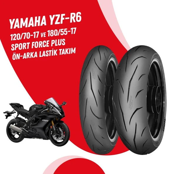 YAMAHA YZF R6 MİTAS SPORT FORCE + LASTİK TAKIMI ürün görseli