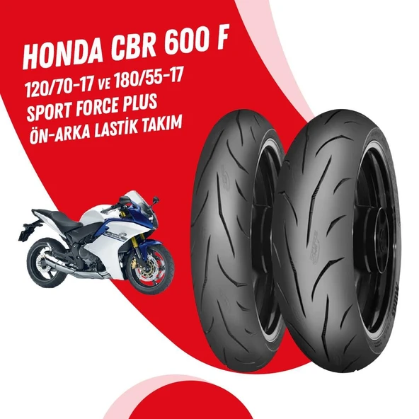 HONDA CBR 600 F MİTAS SPORT FORCE + LASTİK TAKIMI ürün görseli