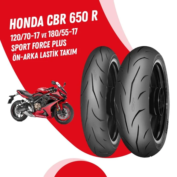 HONDA CBR 650 R MİTAS SPORT FORCE + LASTİK TAKIMI ürün görseli