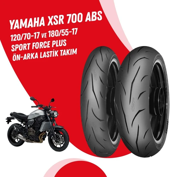 YAMAHA XSR 700 MİTAS SPORT FORCE + LASTİK TAKIMI ürün görseli