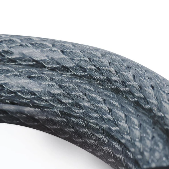 OXFORD BUMPER KABLO KİLİT SMOKE 6MM X 600MM - Resim 3