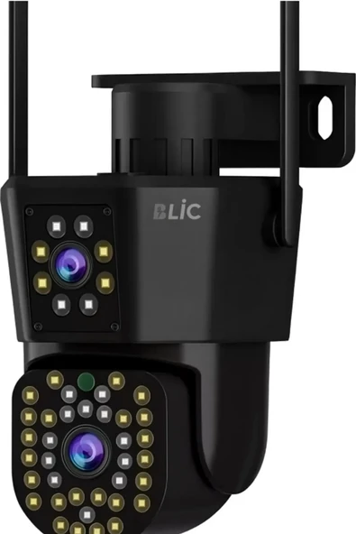 Ip Kamera 2+2 Mp 4mp 1080p Ultra Hd Hareketli Sensör Dış Ortam Ip Kamera Speed Dome Akıllı Ip Çift Kamera - 1