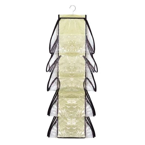 10 Bölmeli Dolap İçi Şeffaf Çanta Organizeri - 3