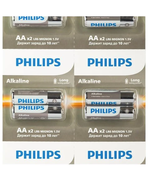 Philips Alkalin AA Kalem Pil 12li LR6A12S - 2