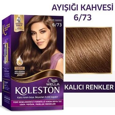 Koleston Kit Saç Boyası  6/73 Toffee Çikolata Kahvesi ürün görseli 1