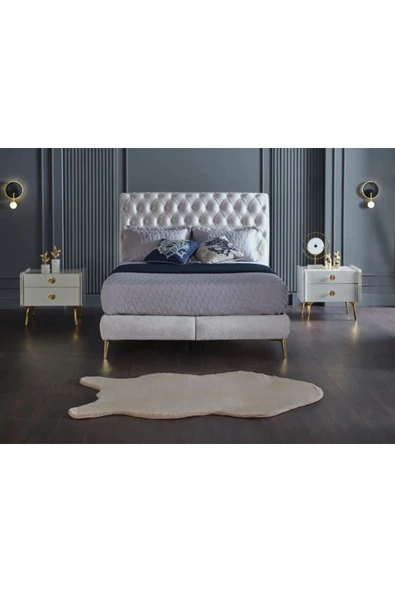 GÜMÜŞSUYU Deco Soft 15314 Vizon - 80x150 (Post) - 2