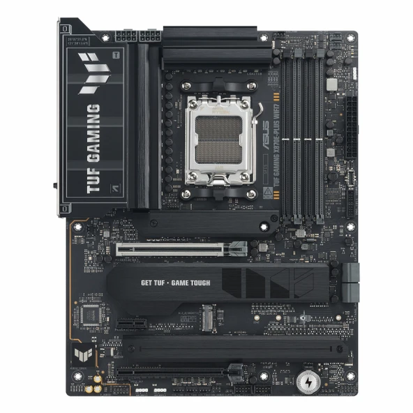 Asus TUF Gaming X870E-Plus WiFi7 DDR5 (8000MHz)OC M.2 HDMI/USB-C PCIe 5.0 AM5 ATX Anakart - Resim 2