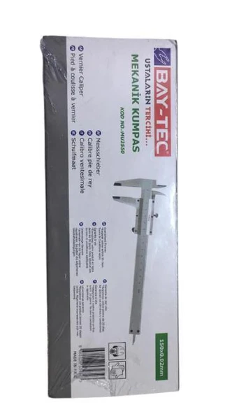 Bay-Tec Mekanik Kumpas 150 X 0.02 Mm Mu2550 - 4
