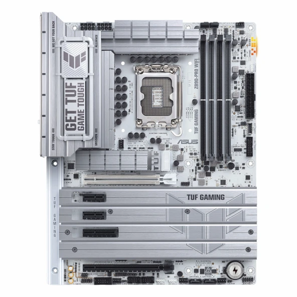 Asus TUF Gaming Z890-Pro WiFi DDR5 (9066MHz)OC M.2 HDMI/USB-C PCIe 5.0 1851P ATX Anakart - Resim 2