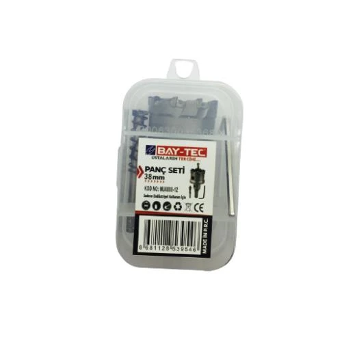 Metal Delme Panç Seti Takımı Bay-Tec MU0888-12 Tct 38 Mm - 3