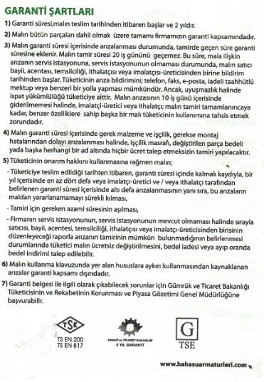 Baha Kuğu Mix Kısa Borulu Mutfak Lavabo Çeşmesi Filke Bataryası - 6