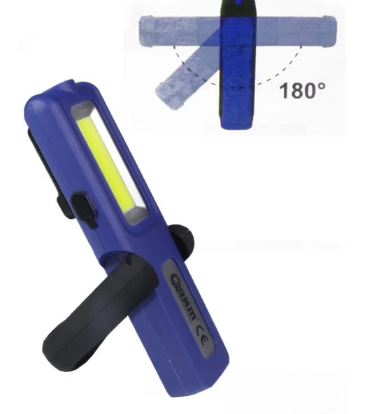 Arm Esen109 Şarjlı Led Fener Mıknatıslı Lamba Powerbank 420 Lumen - 4