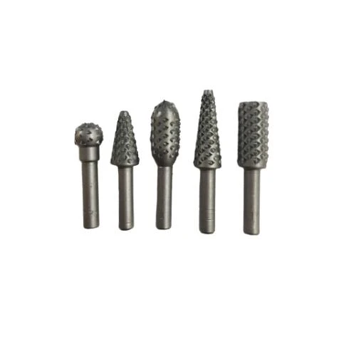 Rotary Bur Matkap Uçlu Ağaç Törpüsü 5'li Takim Oyma Seti