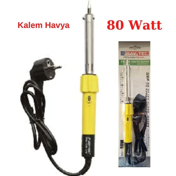Bay-Tec MK0416 Profesyonel Kalem Havya Süper 80 Watt