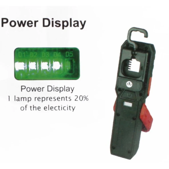 ARM Esen 148 Tripodlu Şarjlı Led Fener Powerbank 500 Lümen 10W - 4