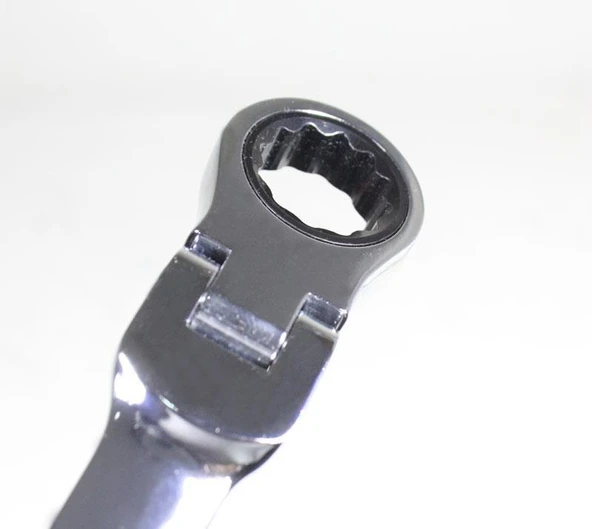 Rico RC1029 Cırcırlı Mafsallı Kontra Kombine Anahtarı 17Mm - 2