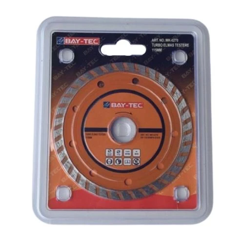 Bay-Tec MK0270 Turbo Elmas Testere Kesici Disk 115Mm - 2