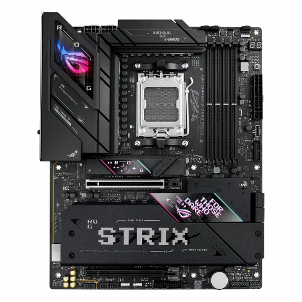 Asus ROG Strix B850-E Gaming WiFi DDR5 (8000MHz)OC M.2 HDMI/DP/USB-C PCIe 5.0 AM5 ATX Anakart - Resim 2
