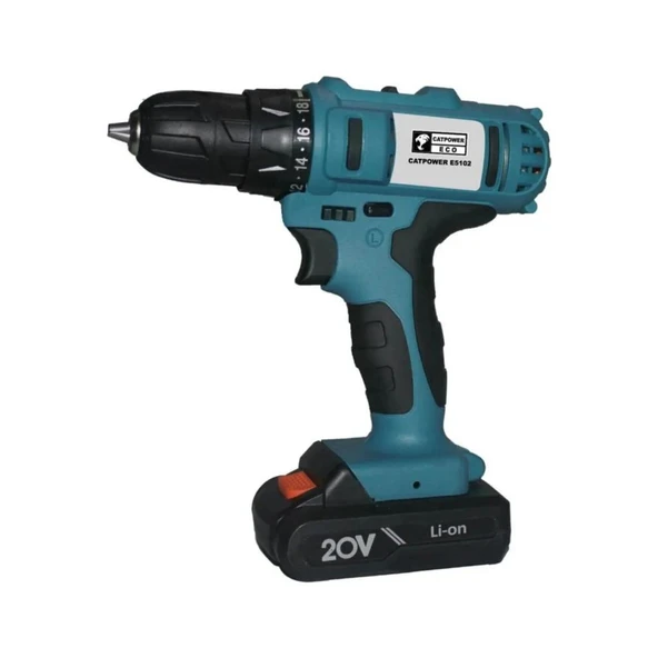 Catpower E5102 Akülü Vidalama 20V - 1,5 Ah 2 Akülü