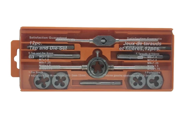 Nalburket BN5 Pafta Klavuz Seti 12 Parça - 2