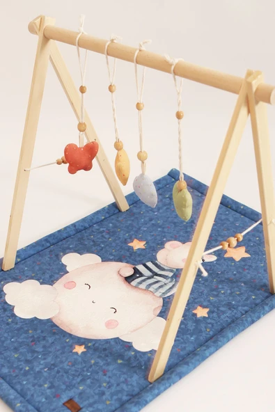 Ahşap Oyun Matı Moon - Resim 4