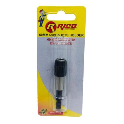Rico RC2007 Manyetik Uzatma Adaptörü Bits Uç Tutucu 60Mm - 3
