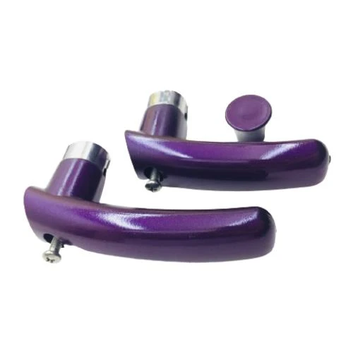 Çaydanlık Sapı Takımı Kulp Tutamak Seti Parlak Mor Yanmaz - Resim 4