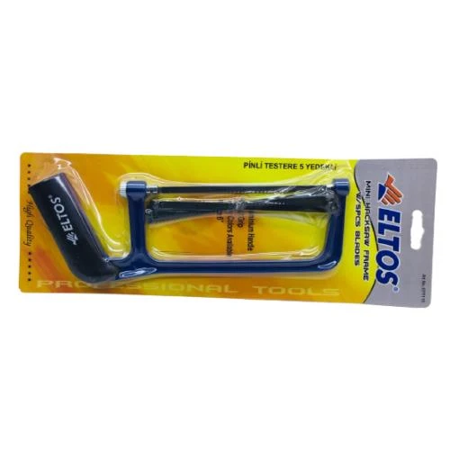 Eltos EPT110 Pimli Kıl Testere Kolu 5 Adet Yedek Ağızlı - 1