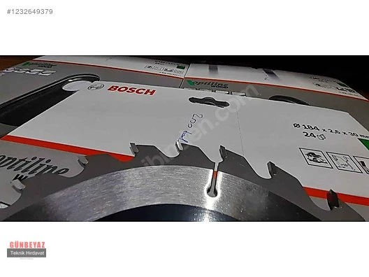 Bosch Eco For Daire Testere Ahşap Mdf Sunta Kesme Bıçağı 190mmx 2.2 24 Diş - 5