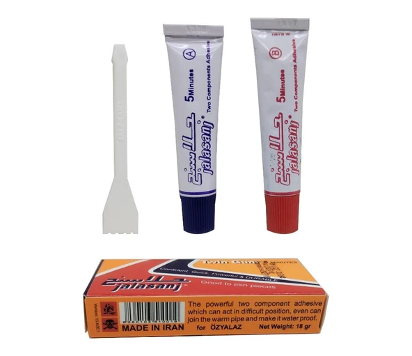 Jalasanj Çift Karışım Soğuk Kaynak Macun Yapıştırıcı 18 Gr - 3