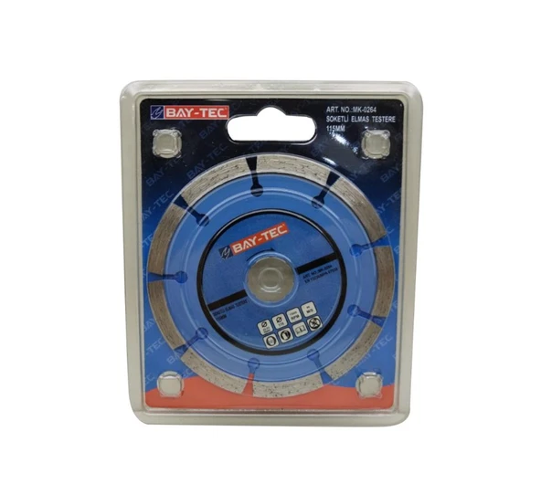Bay-Tec MK0264 Soketli Elmas Testere Kesici Disk 115 mm - 2