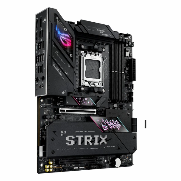 Asus ROG Strix B850-E Gaming WiFi DDR5 (8000MHz)OC M.2 HDMI/DP/USB-C PCIe 5.0 AM5 ATX Anakart - Resim 3