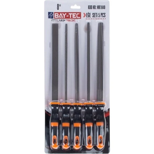Bay-Tec Eğe Seti 5 Pcs 8''Mk1040 - 2