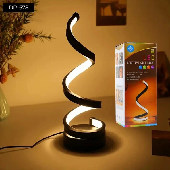 Dempower Kıvrımlı Gece Lambası ürün görseli 1