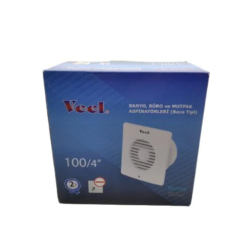 Veel Banyo Büro ve Mutfak Aspiratörleri (Baca Tipi) 12W 100Mm - 3