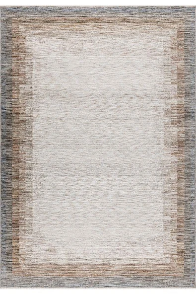 Pastel Halı Petra E131B Krem Bej Salon Oturma Yatak Odası Halısı ürün görseli 1