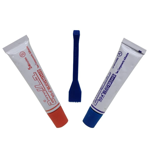 Baybond Çift Karışım Soğuk Kaynak Macun Yapıştırıcı 18 Gr - 2