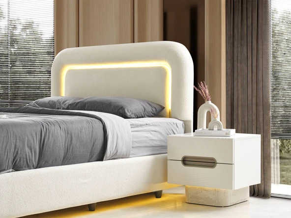 ELEGANTE MDF YATAK ODASI TAKIMI - Resim 4