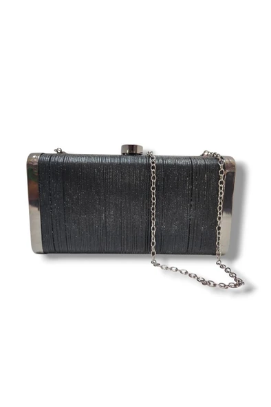 Varol 709-25 Lazer Simli Çelik Kasa Abiye Çanta - 4