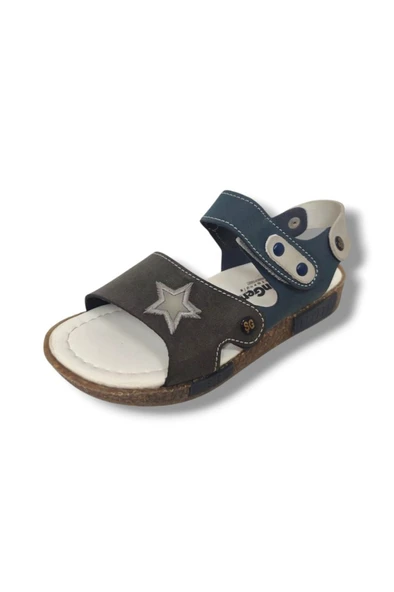 Şiringenç 1622-20 Anatomik Cırt Bant Erkek Çocuk Sandalet Lacivert Füme 26-30 ürün görseli
