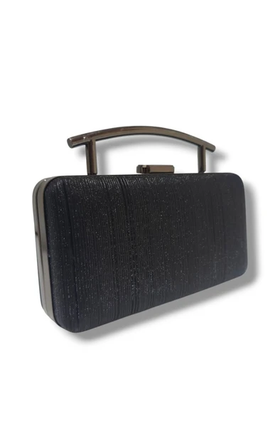 Varol 756-25 Lazer Simli Çelik Kasa Abiye Çanta - 5