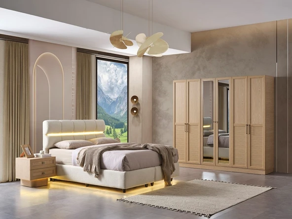 LUPİN MDF YATAK ODASI ürün görseli 1